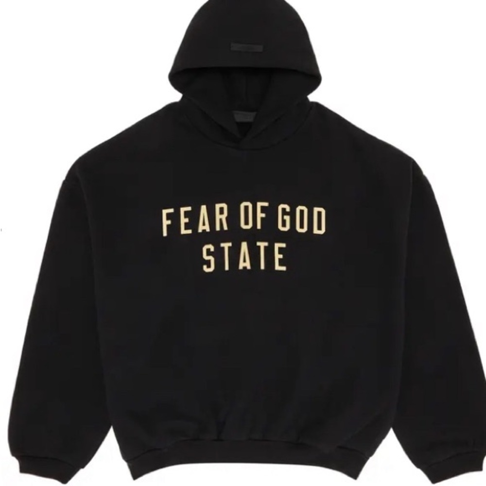 Fear of God State Black Hoodie
